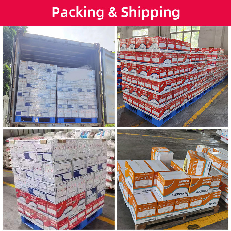 Sellante acético del silicón de la construcción con el color transparente negro blanco