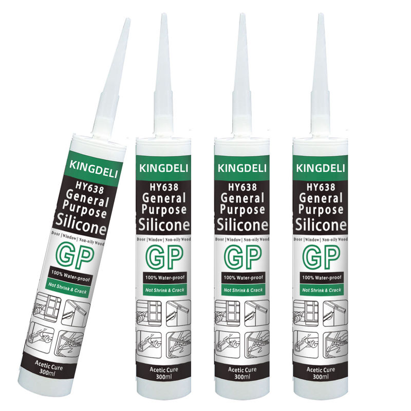 Sellante translúcido del silicón del negro del ODM del OEM para la ingeniería interior de la decoración