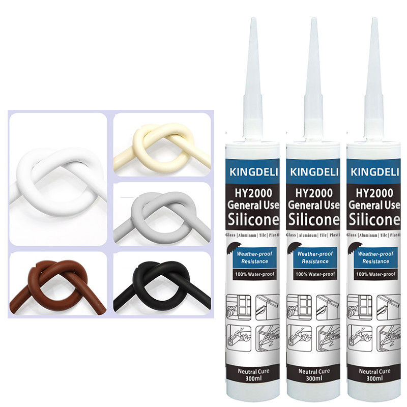 Impermeable neutral negro del sellante del silicón para la decoración interior