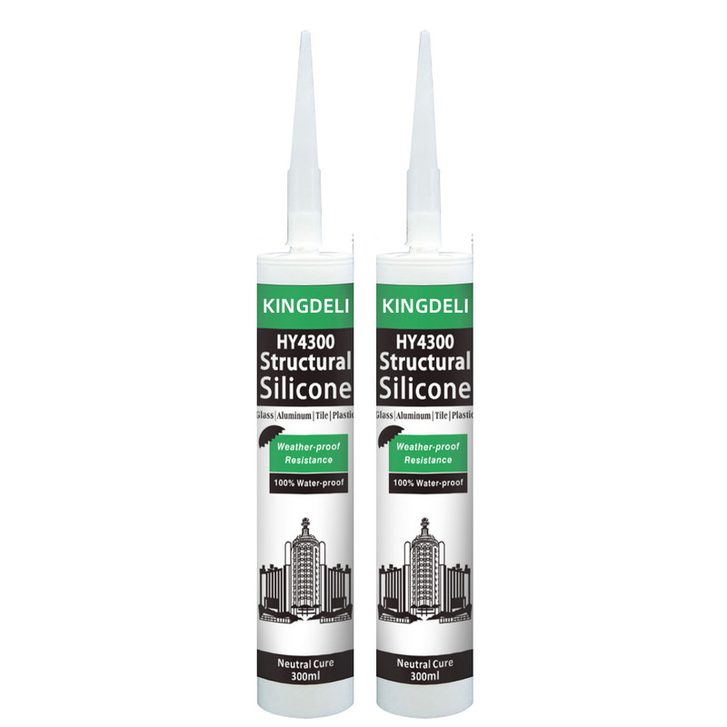 Prenda impermeable estructural del sellante del silicón de la piedra flexible con Clear Black Grey Color