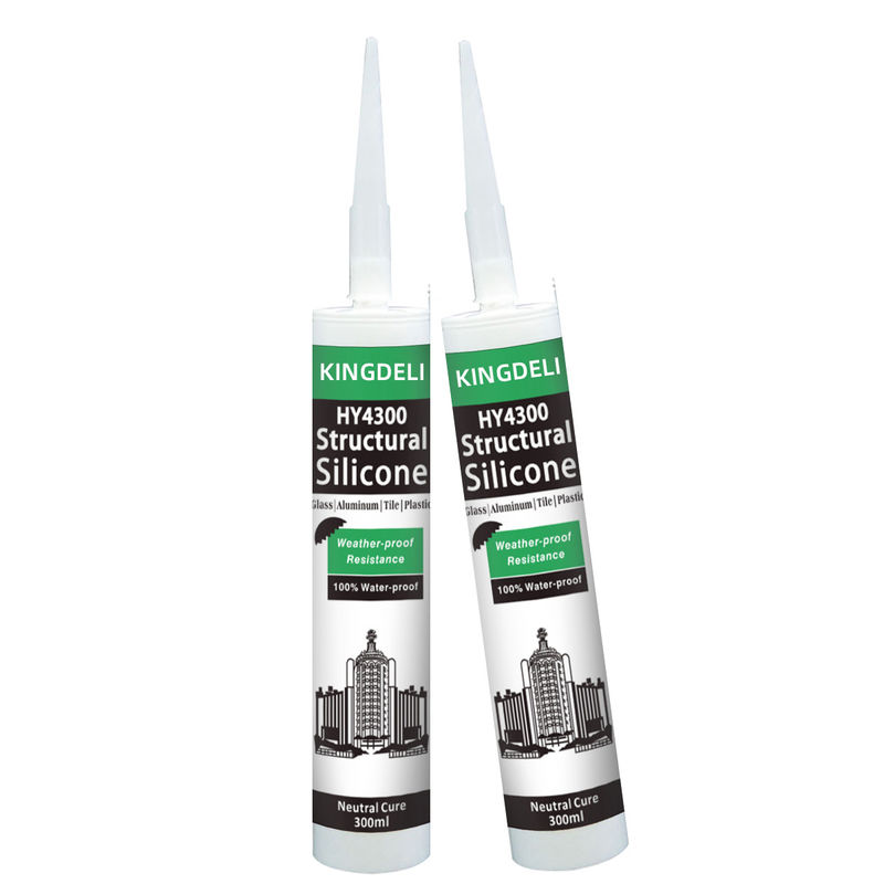 El silicón estructural de sequía rápido calafatea el color de Clear Black multiusos