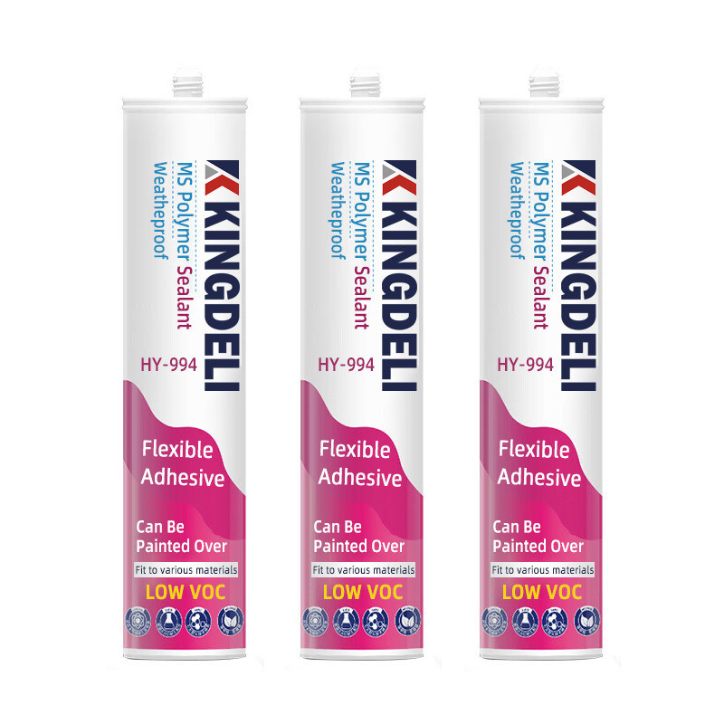 Olor bajo del color blanco del Adhesivo de polímero MS Sealant del impermeable