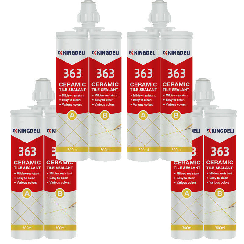 Lechada de epoxy impermeable química, color blanco 300ml del sellante de la grieta de la teja