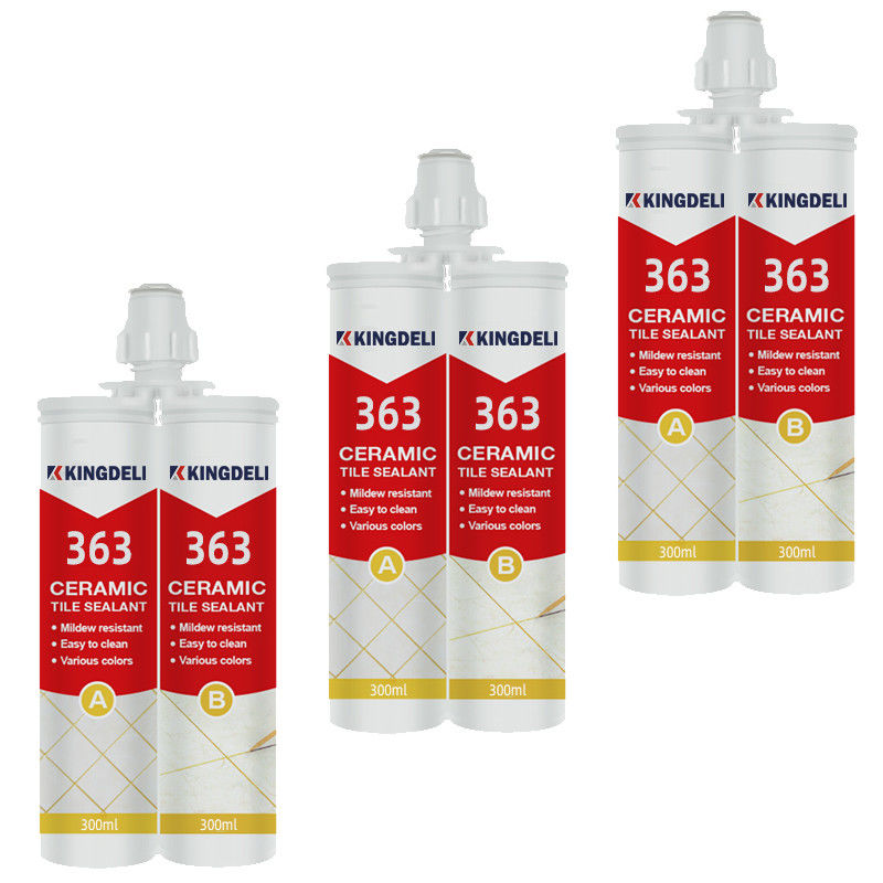 Los componentes dobles pegan el sellador basado Crystal Clear Color Weatherproof de la lechada con epóxido