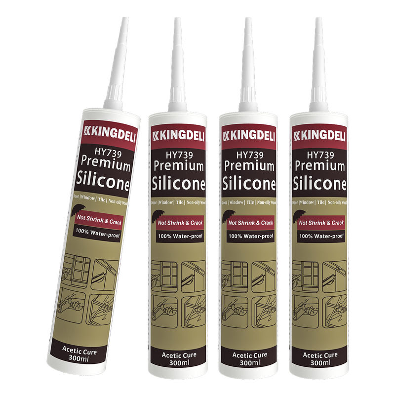 Comprar Acético Un Componente Bajo Olor Seco Rápido Silicona sellador para techos